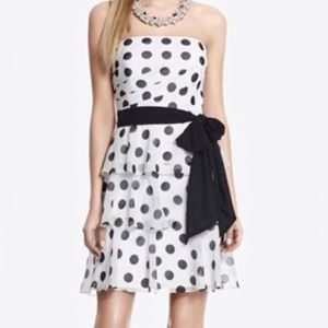 White House Black Market Strapless Dress